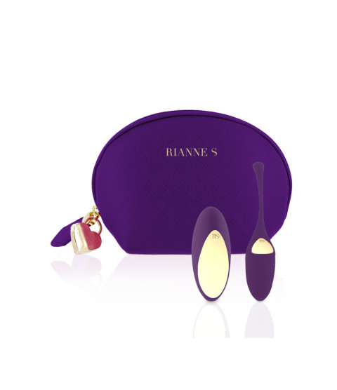 Trousse cosmétique et œuf vibrant vibrante USB - E27845